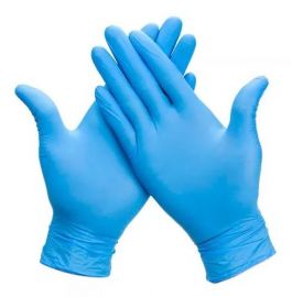 GUANTES NITRILO LARGE CAJA POR 100 UNIDADES
