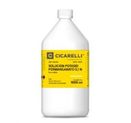 SOLUCION POTASIO PERMANGANATO 0,1N