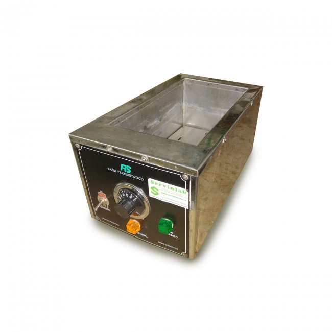 BAÑO TERMOSTATICO INOX. P/2 GRAD USADO CON GARANTIA 