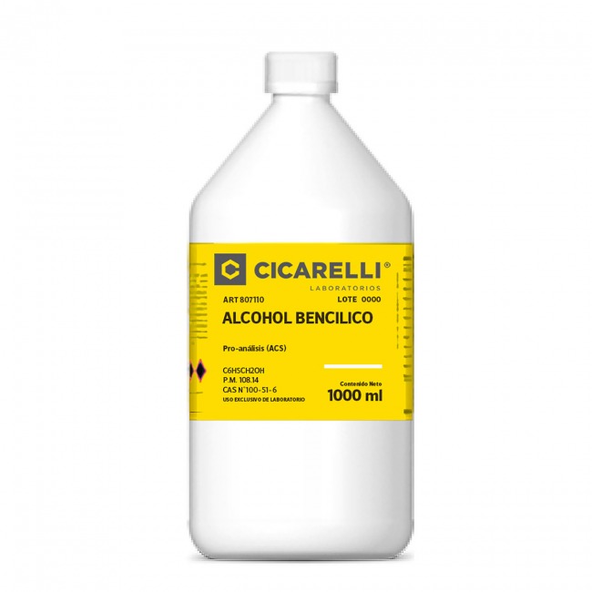 ALCOHOL BENCILICO P.A. ACS   1 LT 
