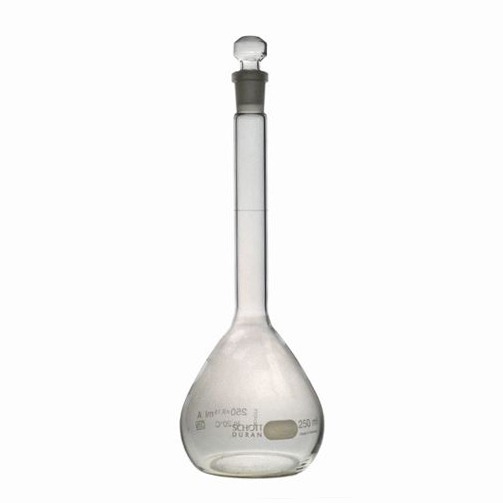 MATRAZ DE VIDRIO T. PLASTICA 25 ML 