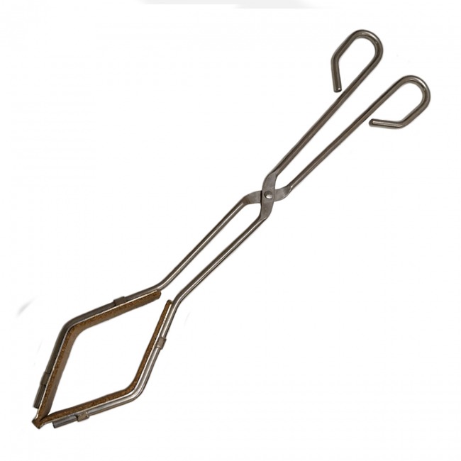 PINZA P/VASO PRECIPITADO HIERRO NIQUELADO