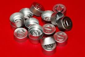 TAPA PRECINTO ALUMINIO P/PENICILIINA Ø 20 MM