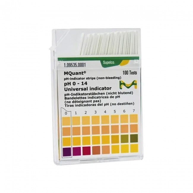 PAPEL IND.PH 0-14 TIRAS 100 U MERCK